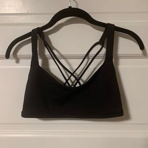 Black Lululemon sports bra. No cups